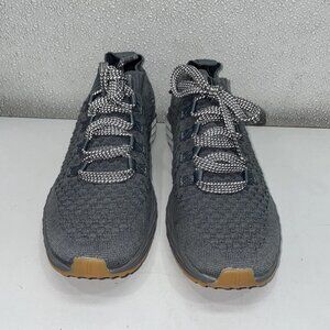 NOBULL Dark Grey Diamond Knit Runner Sneakers – Unisex Men’s 7.5 / Women’s 9